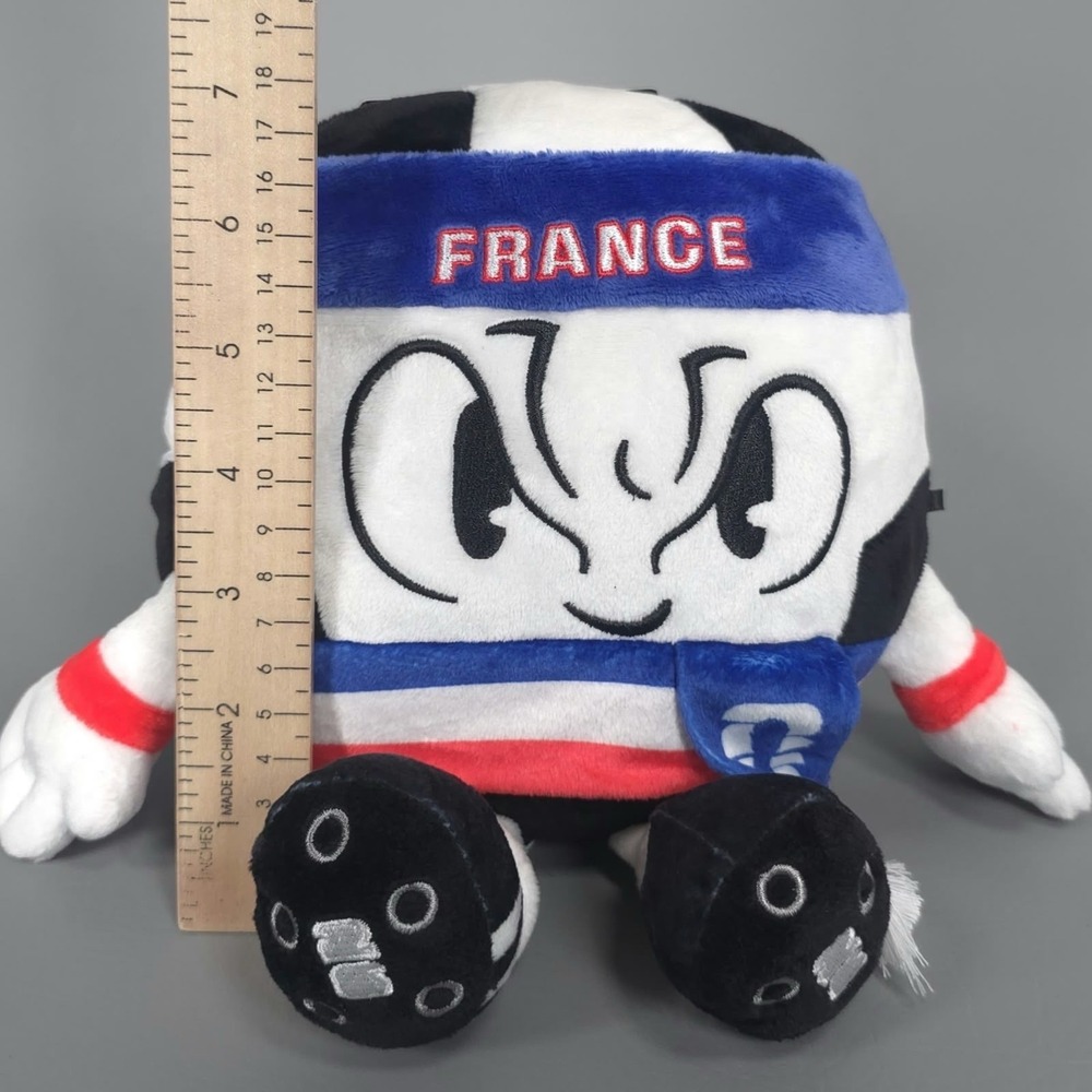 JAZWARES FIFA WORLD CUP 2026 FRANCE New Fan Plush 9 Soccer Official Licensed - Picture 6 of 11